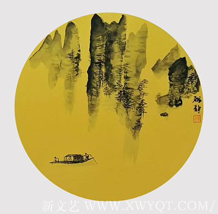 梁雅静作品 《唯有幽人自来去》